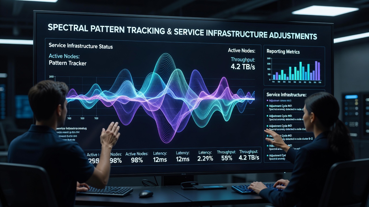 Spectral Pattern Tracking During Service Infrastructure Adjustments in Reporting Dashboards